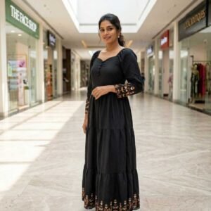 Long Frock -Black